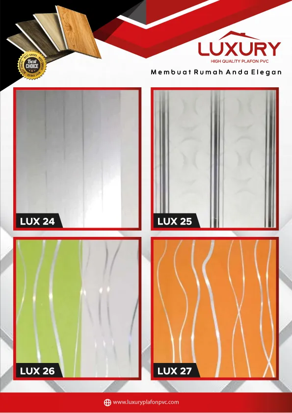 Luxury Plafon PVC (LUX 24 - LUX 27)